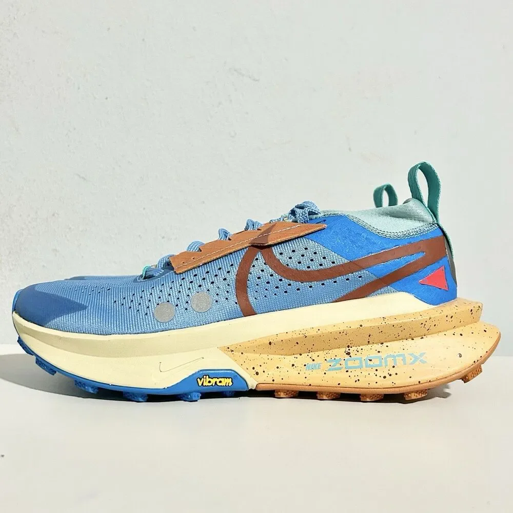 Nike ZoomX Zegama 2 “Blue Beyond Copper Moon” Men’s Size 6 Running Shoes - Picture 4 of 8